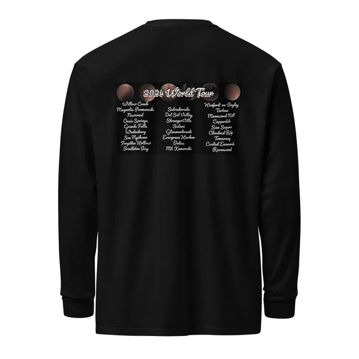 2024 World Tour Long Sleeve T-Shirt product image (1)