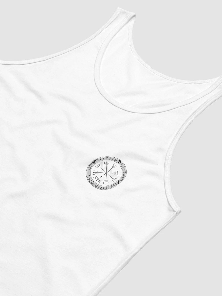 Nordische Runen | Schwarzer Vegvísir | Jersey Tank product image (14)