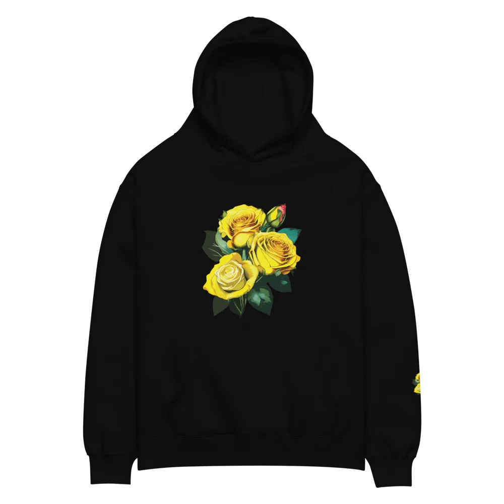 Golden Blooms Unisex Premium Hoodie product image (2)