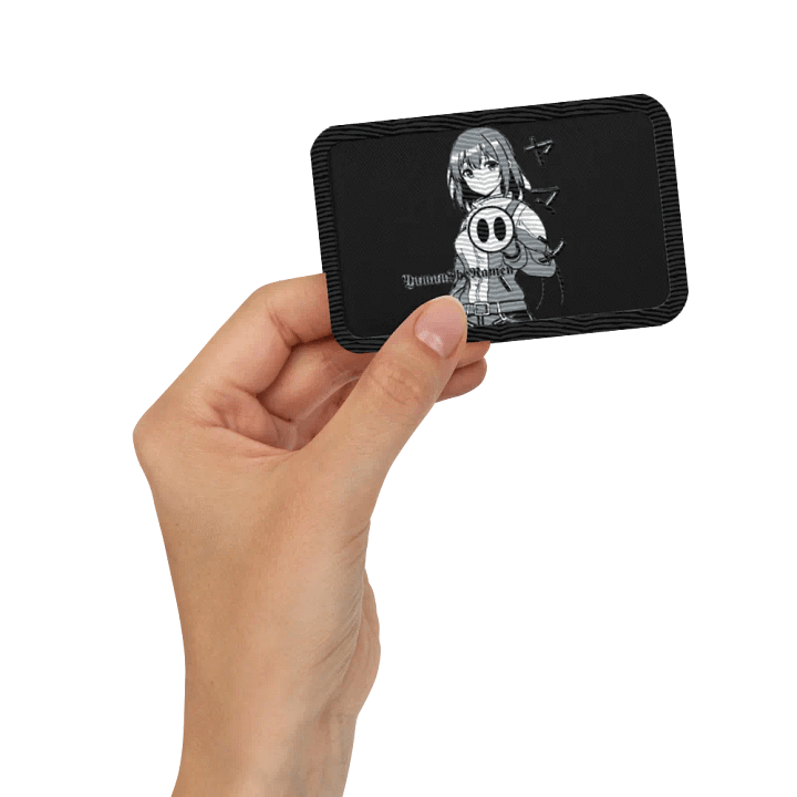YTR Anime Girl Patch W/B product image (2)