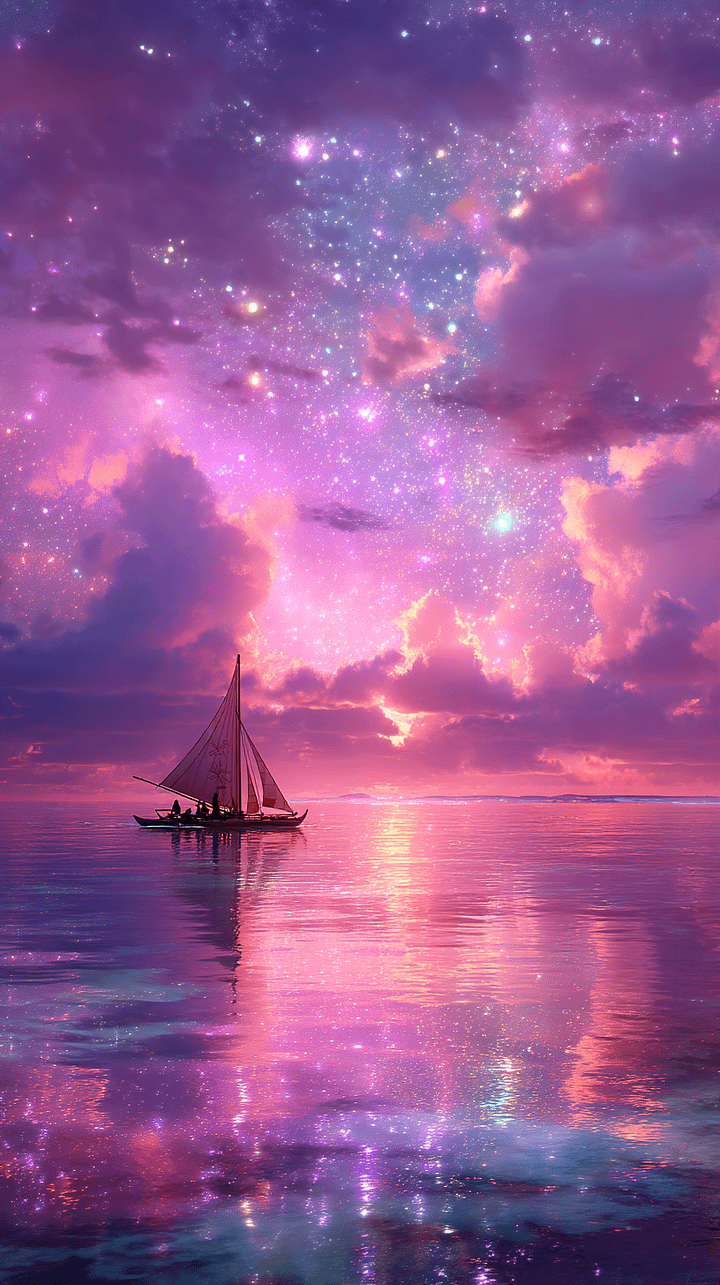 Stardust Sail Downloadable Poster product image (2)