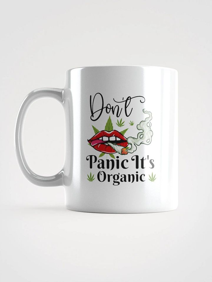 Don't Panic It's Organic - White Mug product image (2)