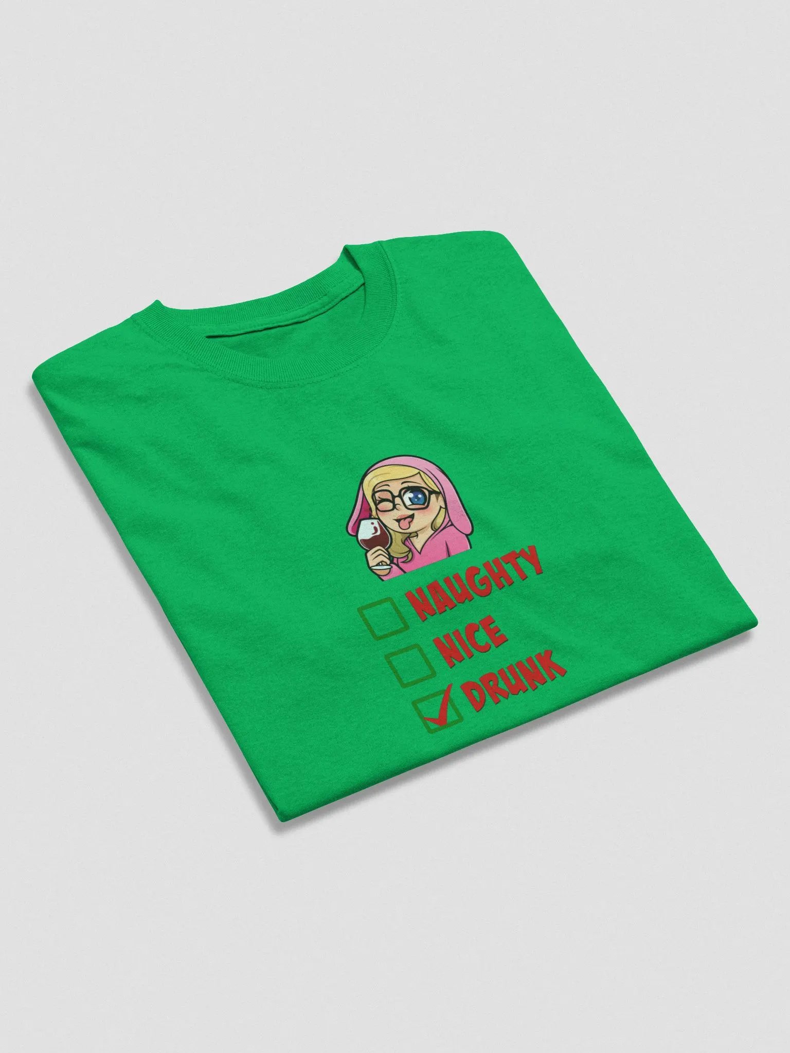 Naughty, Nice, Drunk Tee product image (4)