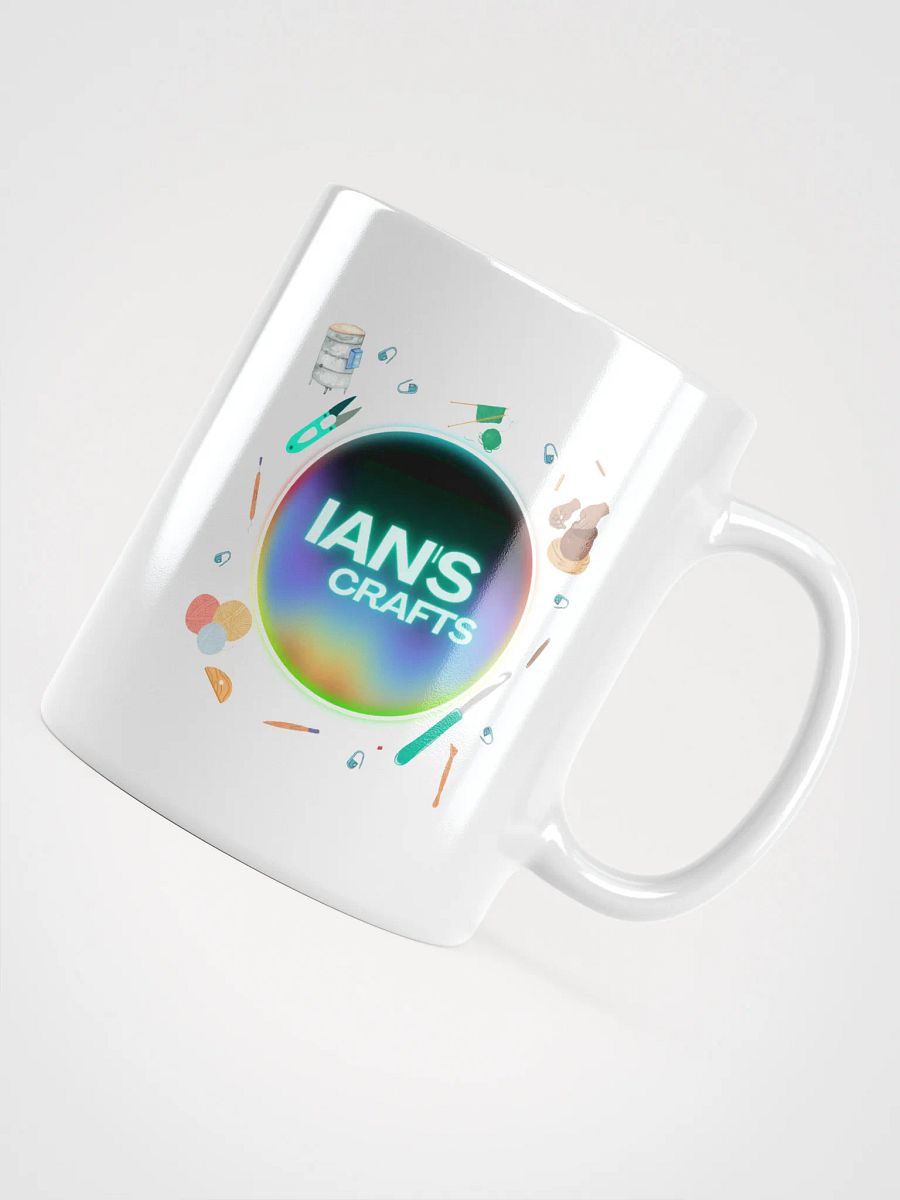 IansCrafts White Glossy Mug product image (10)