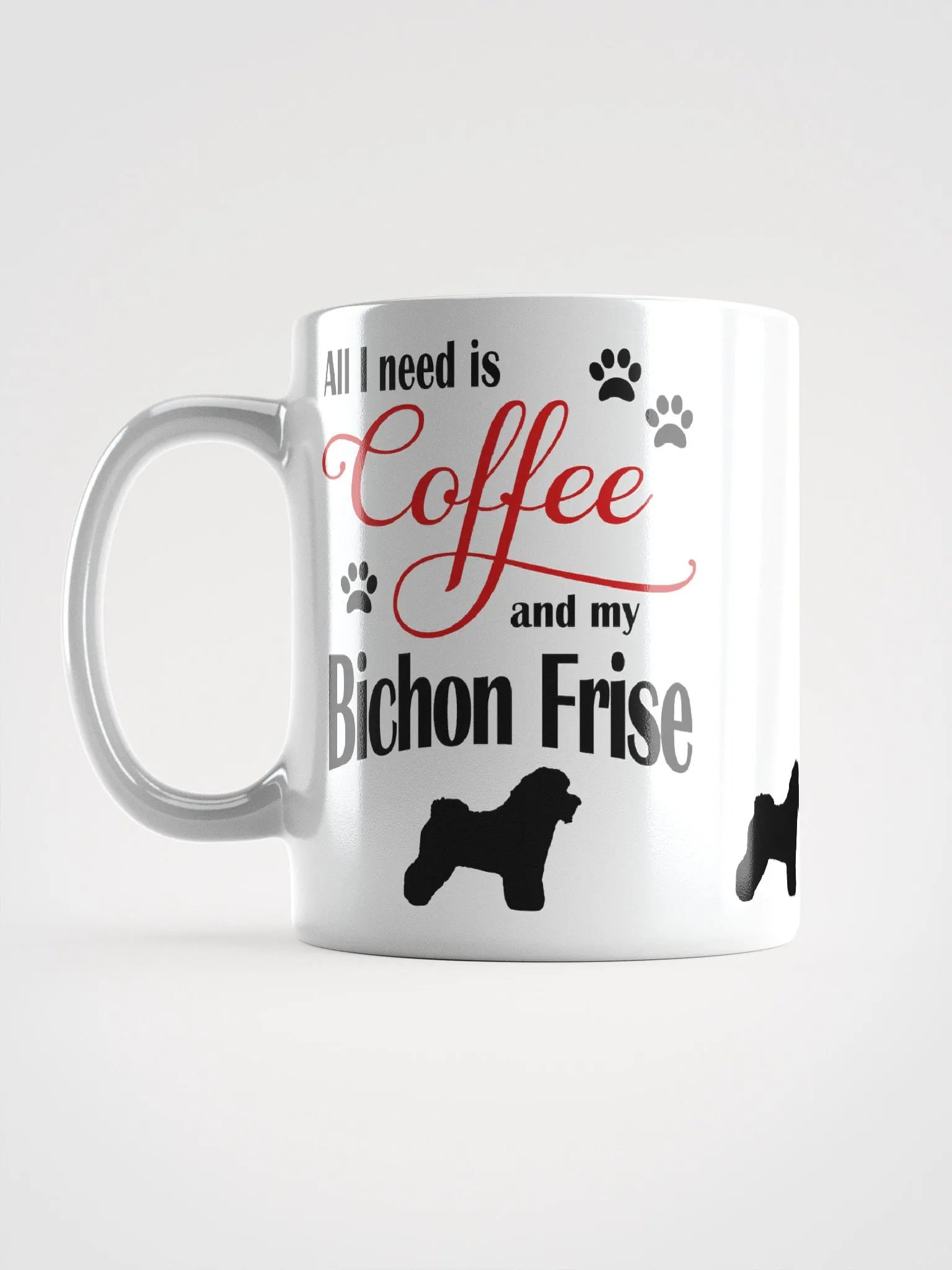Coffee and my Bichon Frise Mug product image (6)