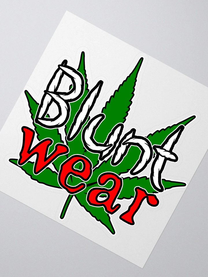 Blunt Wear Sticker (3