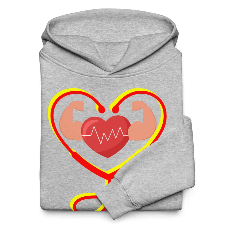Heartbeat Flex Oversized Hoodie product image (20)