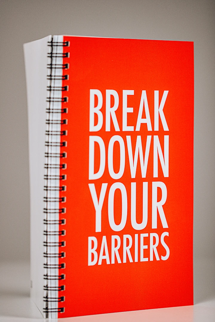 Break Barriers journal product image (1)