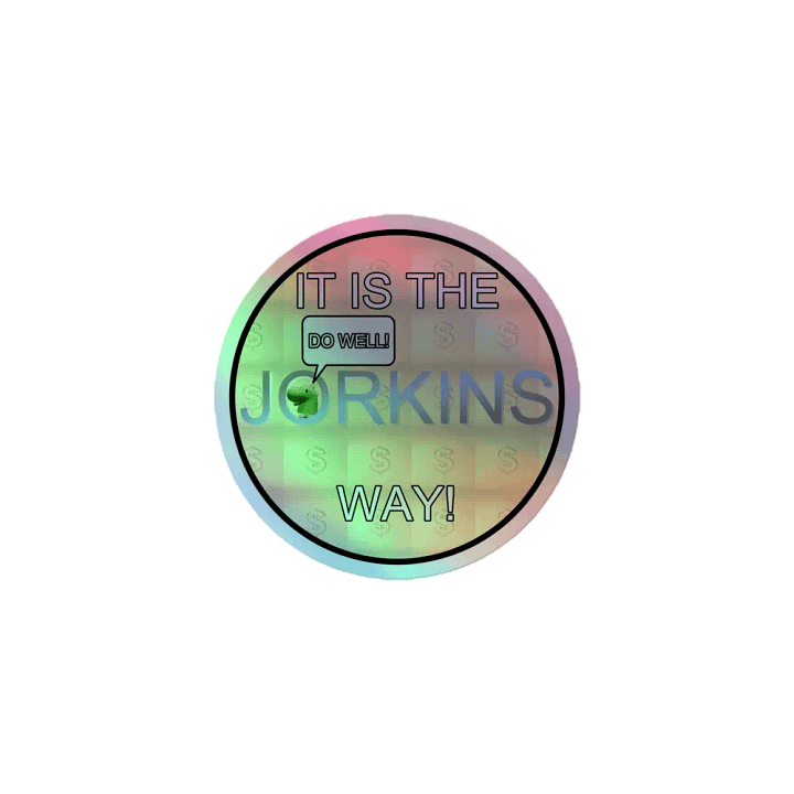 Jorkins Holographic Sticker product image (1)