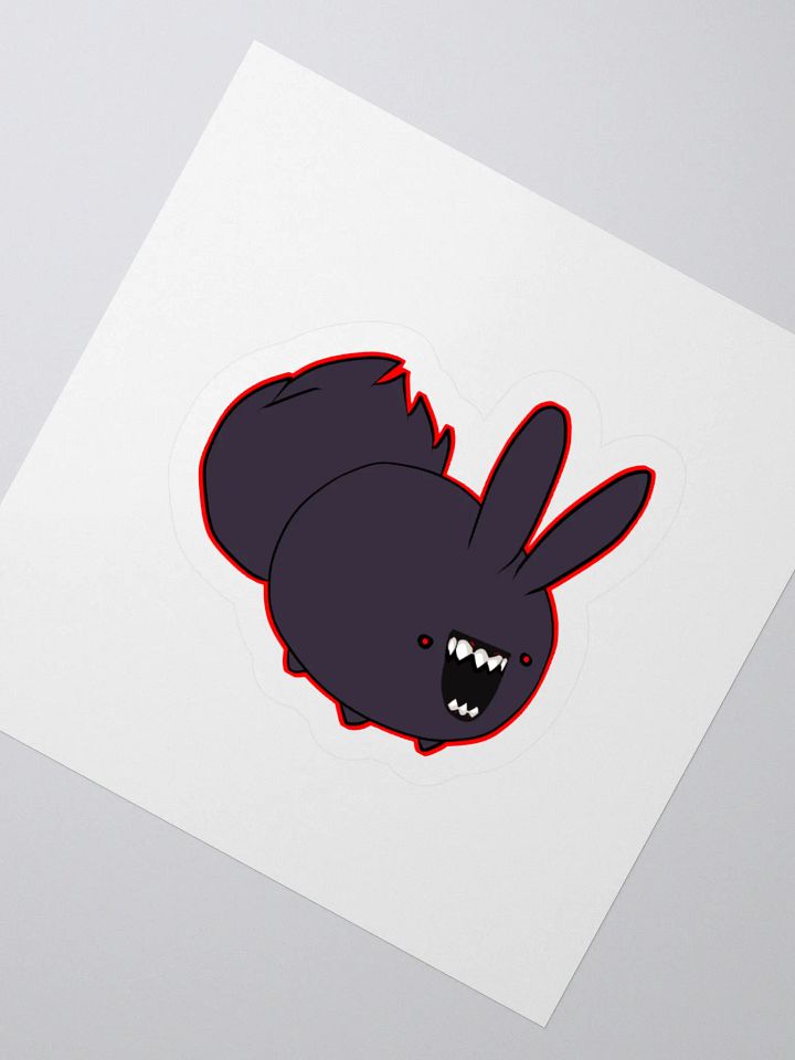 Gremlin bunny sticker product image (2)