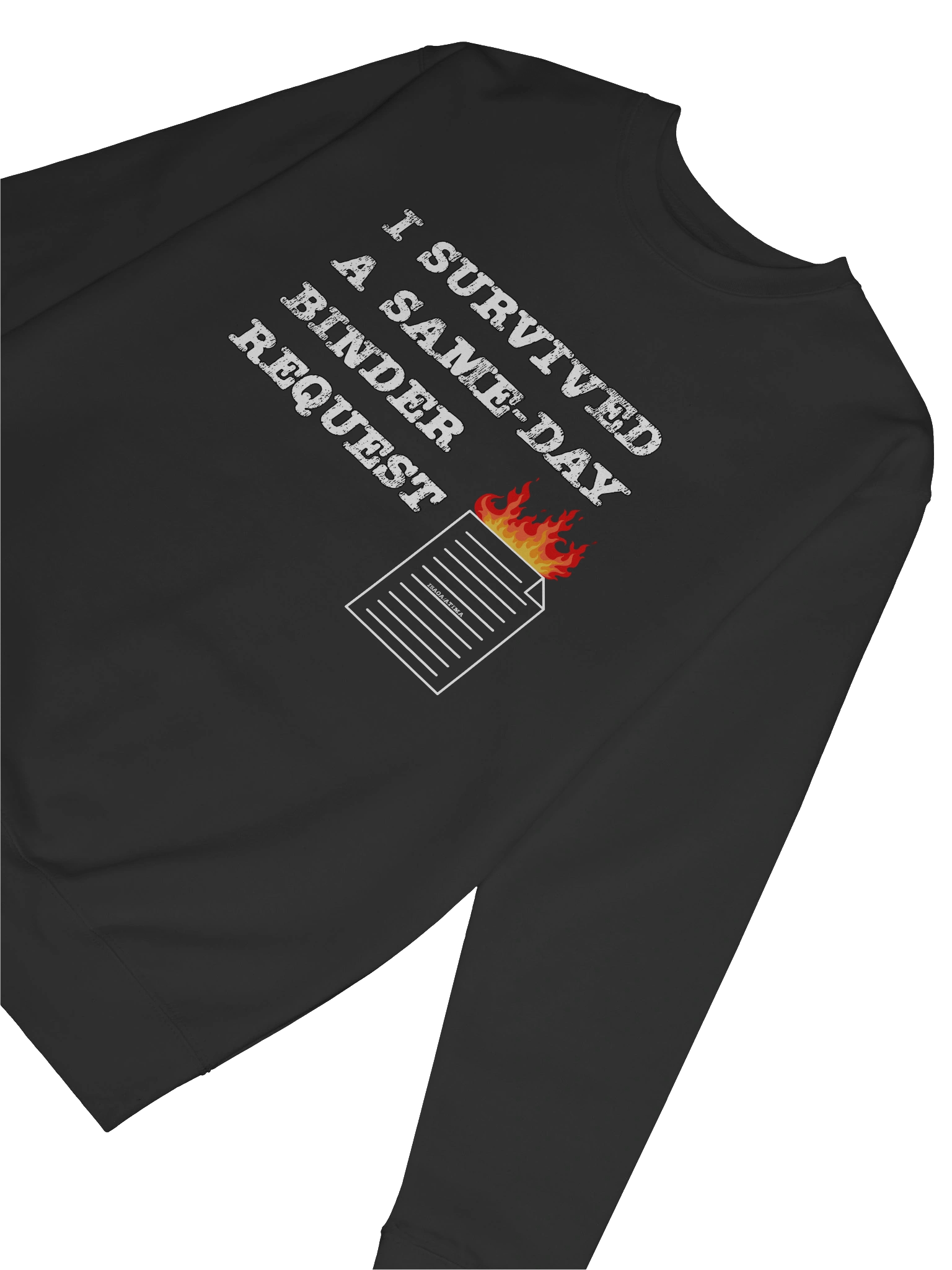 Survived Same-Day Binder Sweatshirt product image (47)