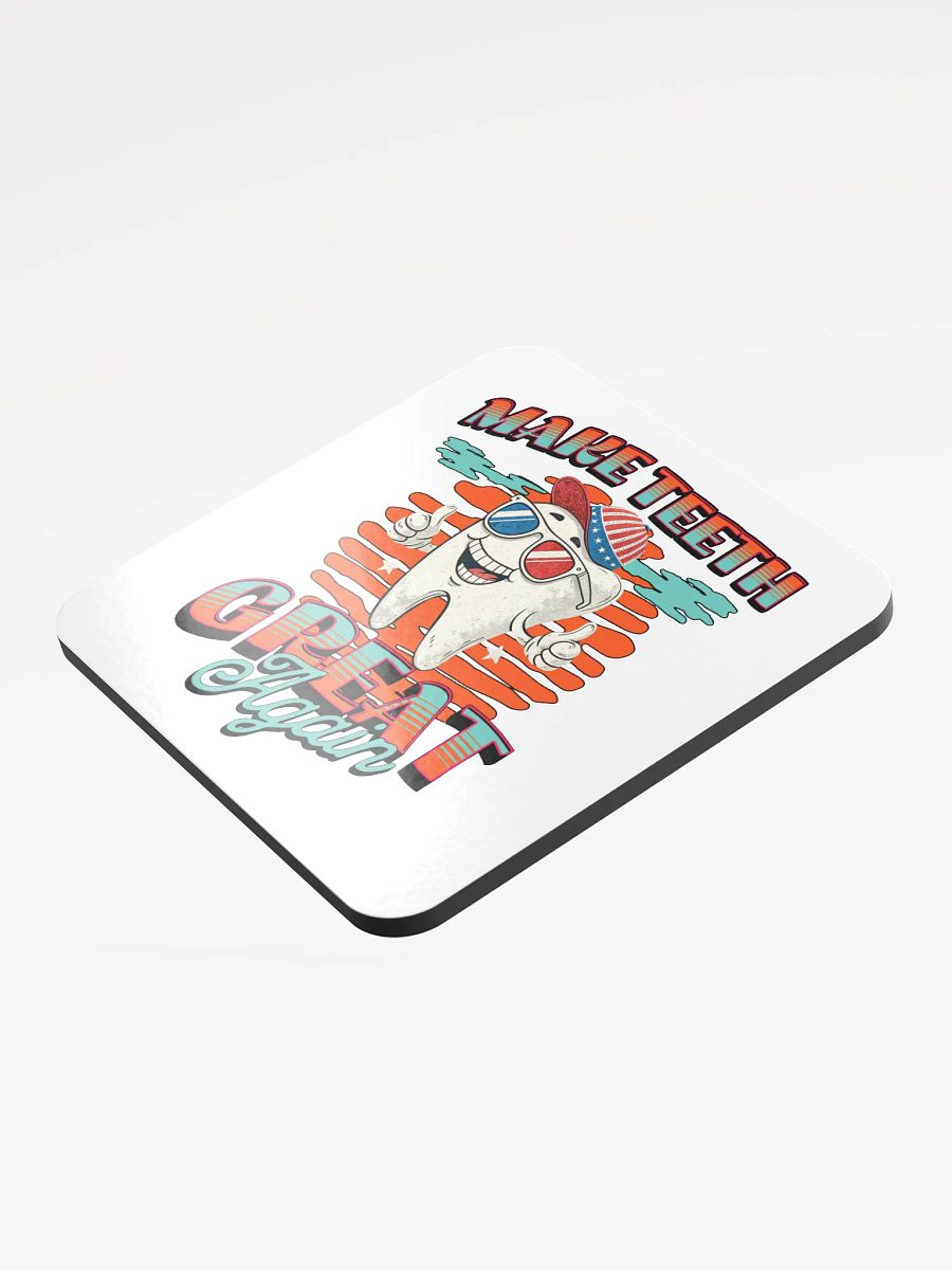 Make Teeth Great Again Patriotic Tooth Coaster Set product image (4)