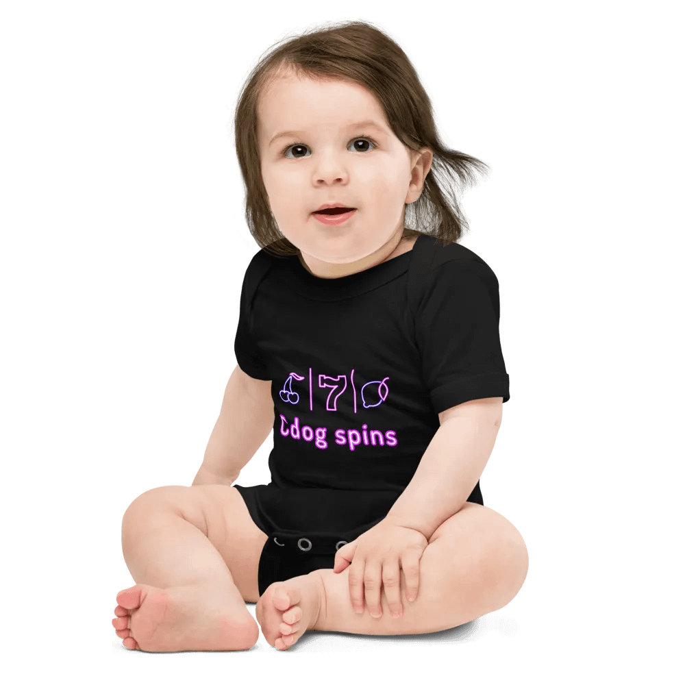 Cdog Spins Baby Grow product image (2)