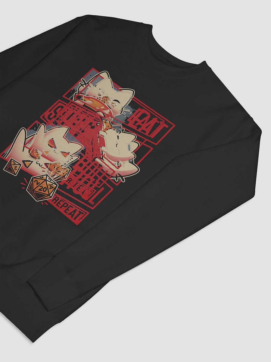 EAT SLEEP ROLL REPEAT Sweatshirt product image (7)