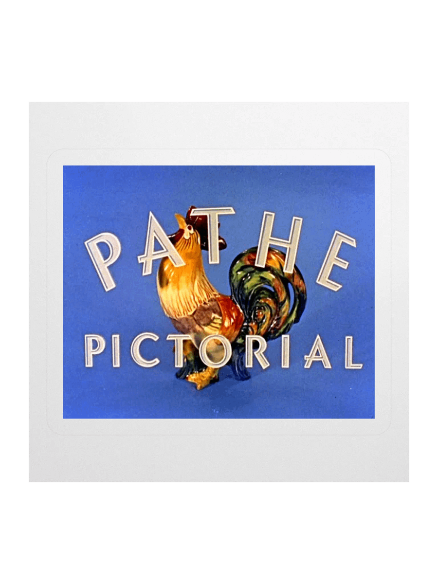 Pathé Pictorial Blue Sticker product image (2)
