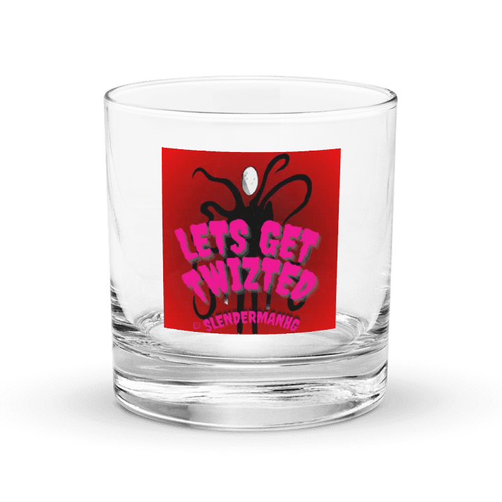 TWISTED SLENDERMAN ROCKS GLASS product image (1)
