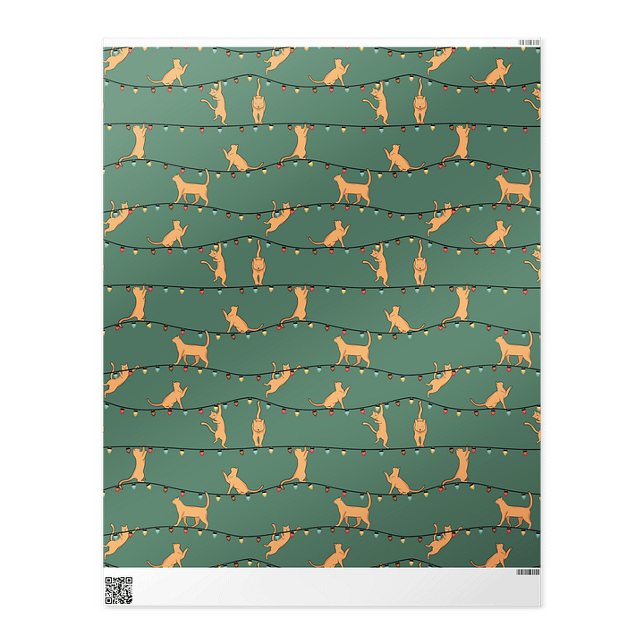 Meowy Christmas Wrapping Roll product image (2)