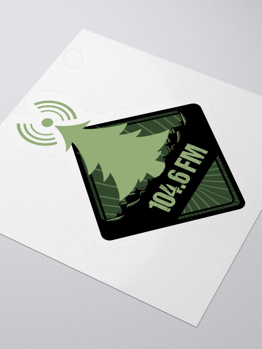 104.6 FM Kisscut Sticker product image (6)