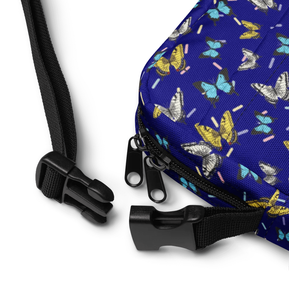 Fluttering Butterfly All-Over Crossbody Bag for nature lovers moms friends product image (8)