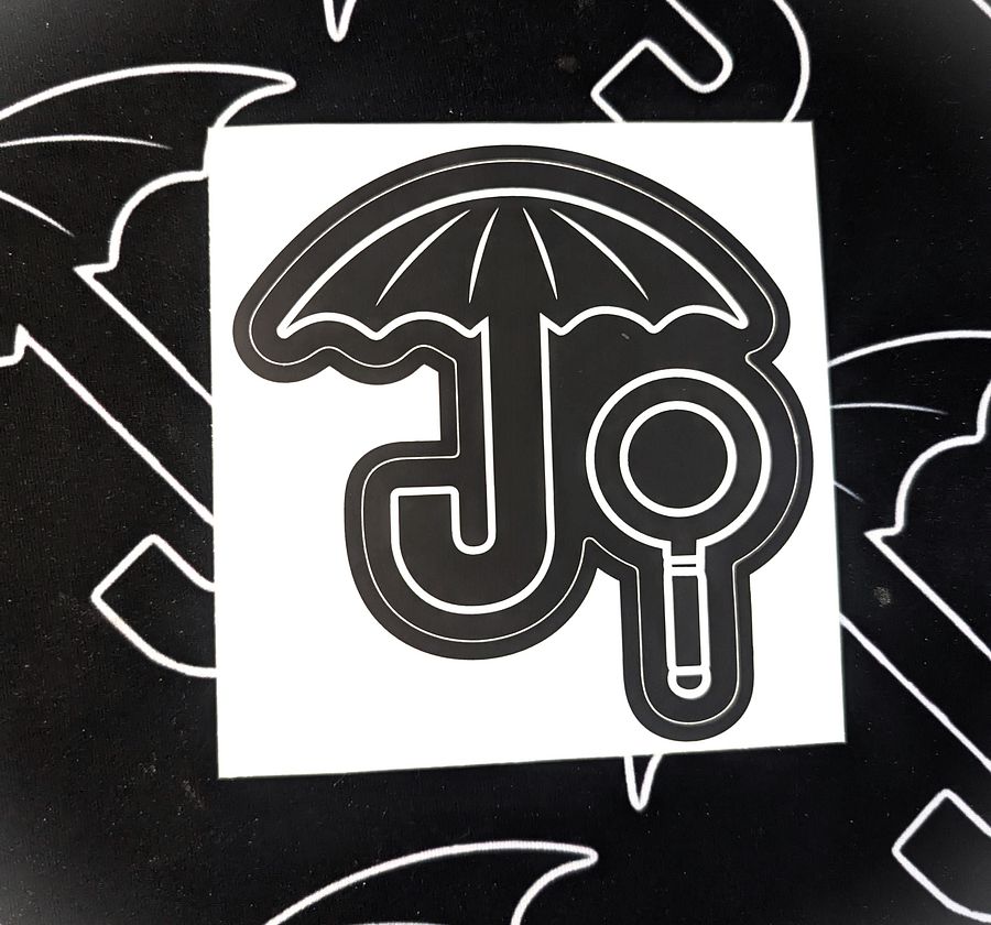 Large J.I. Logo Sticker product image (1)