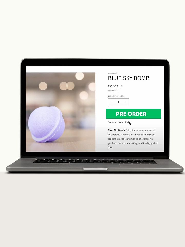 Set up Pre-Orders on Shopify (No app) product image (1)