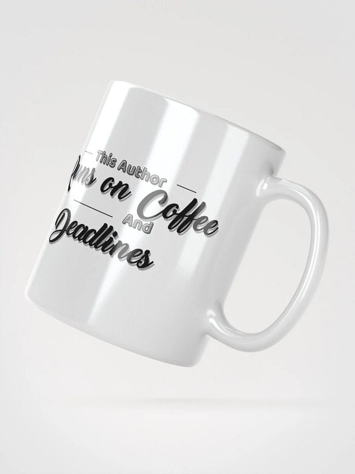 Runs on Coffee & Deadlines – Author Mug in 3 Sizes product image (6)