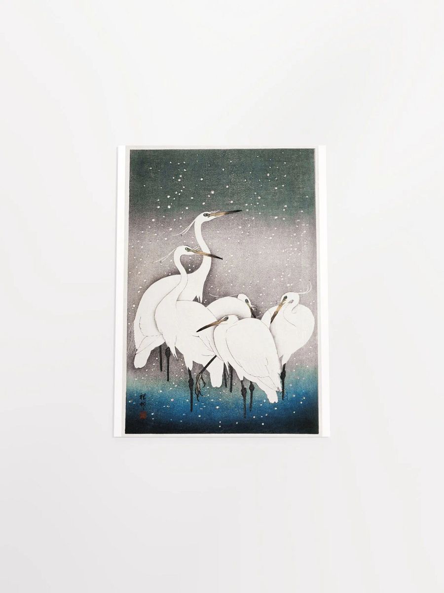 Group of Egrets by Ohara Koson product image (4)