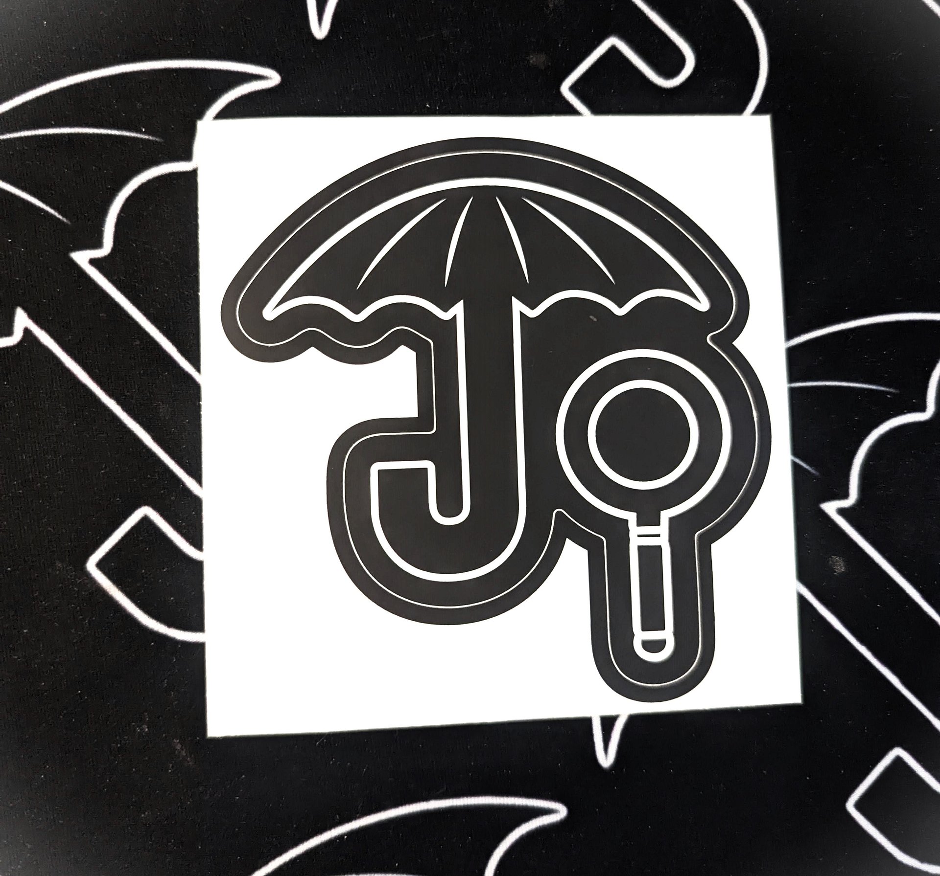 Large J.I. Logo Sticker product image (1)