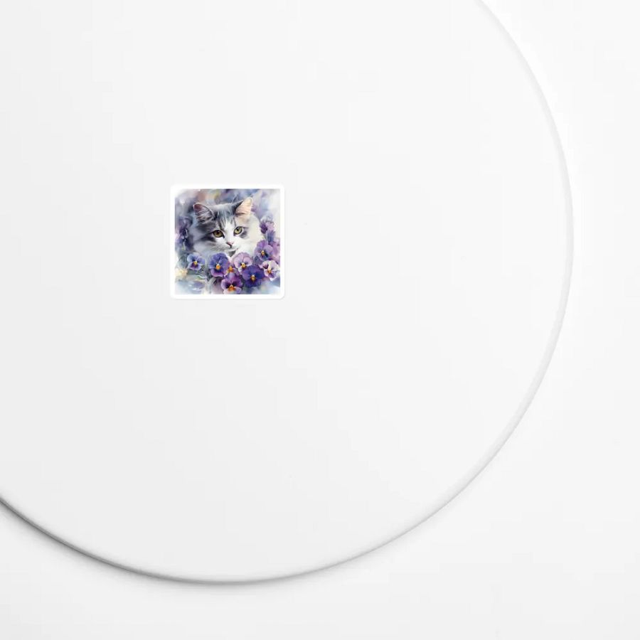 Pansy Cat Magnets product image (7)