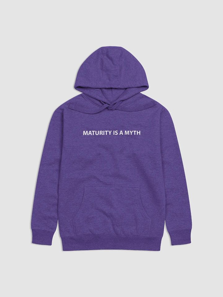 Maturity Is A Myth Purple Hoodie product image (1)