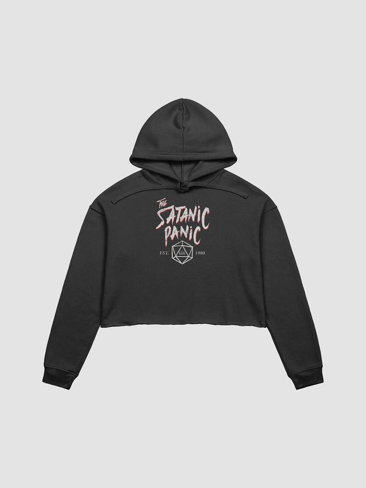 The Satanic Panic Crop Hoodie product image (1)