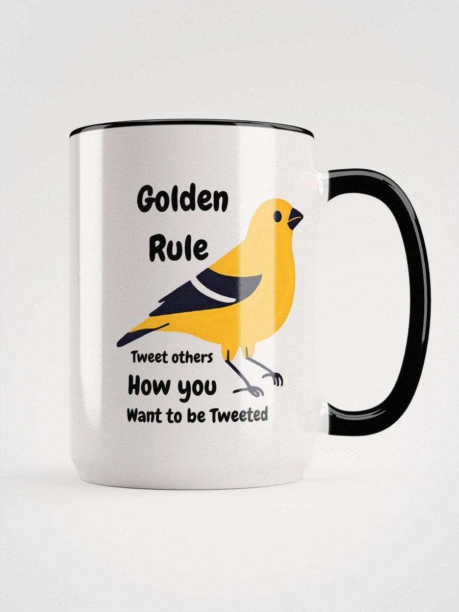 The Golden Rule Yellow Bird Coffee Cup / Tea Mug product image (1)