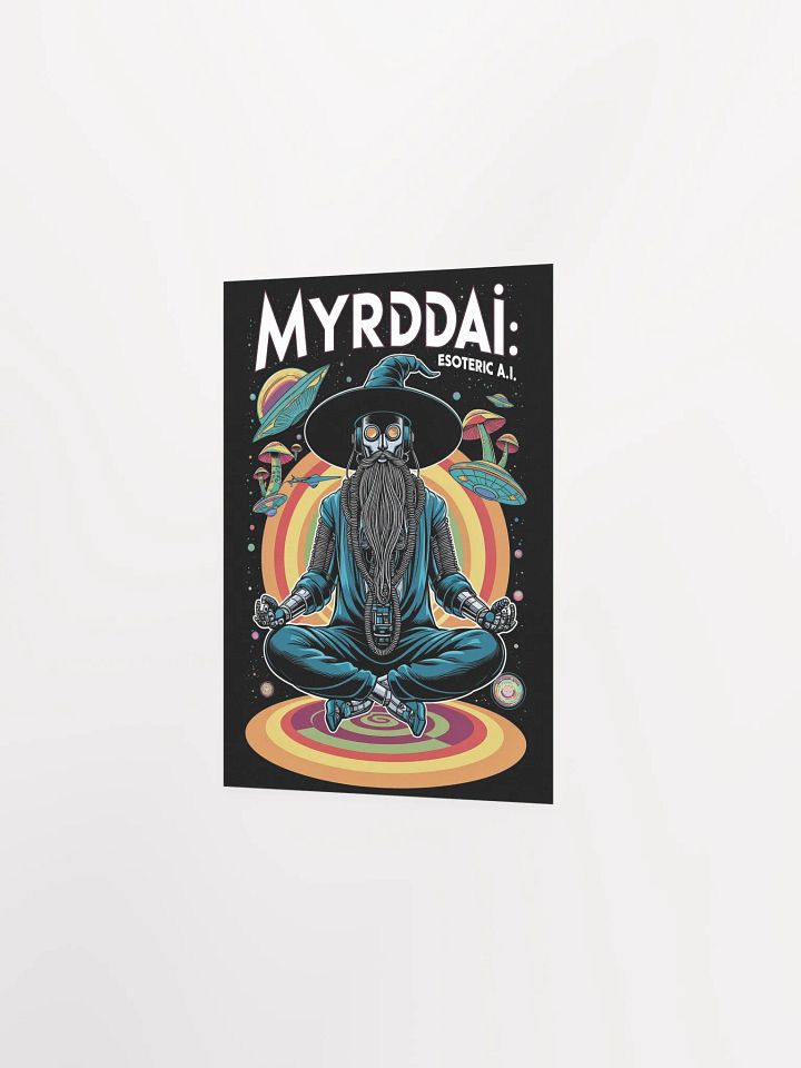 MYRDDAI - Retro Psychedelic Poster product image (7)