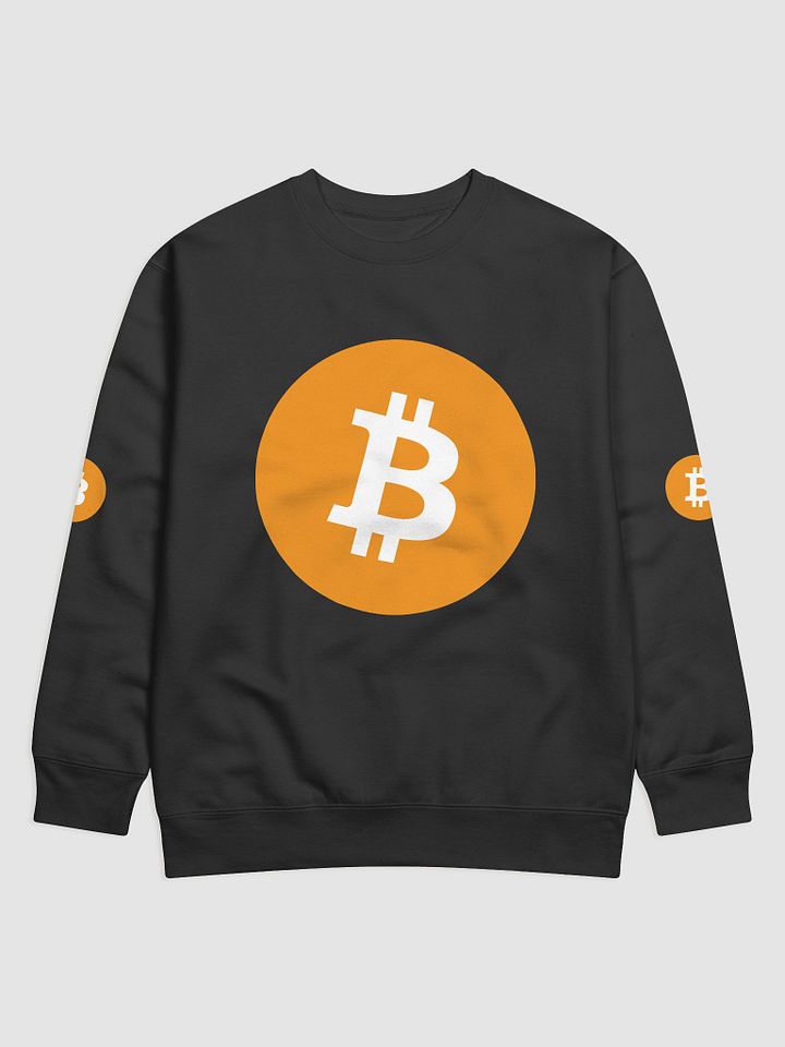 Bitcoin Symbol Premium Sweatshirt product image (1)