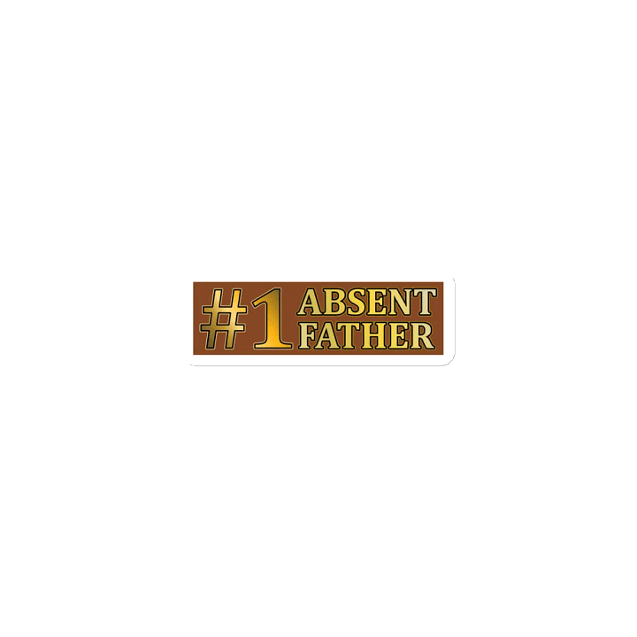 #1 Absent Father Magnet product image (1)
