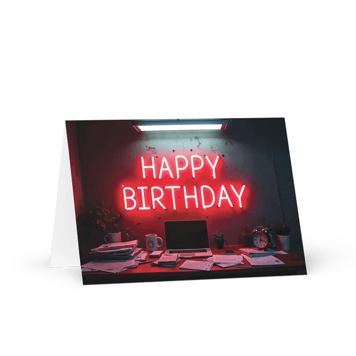 Happy Birthday Card for People With Burnout product image (1)