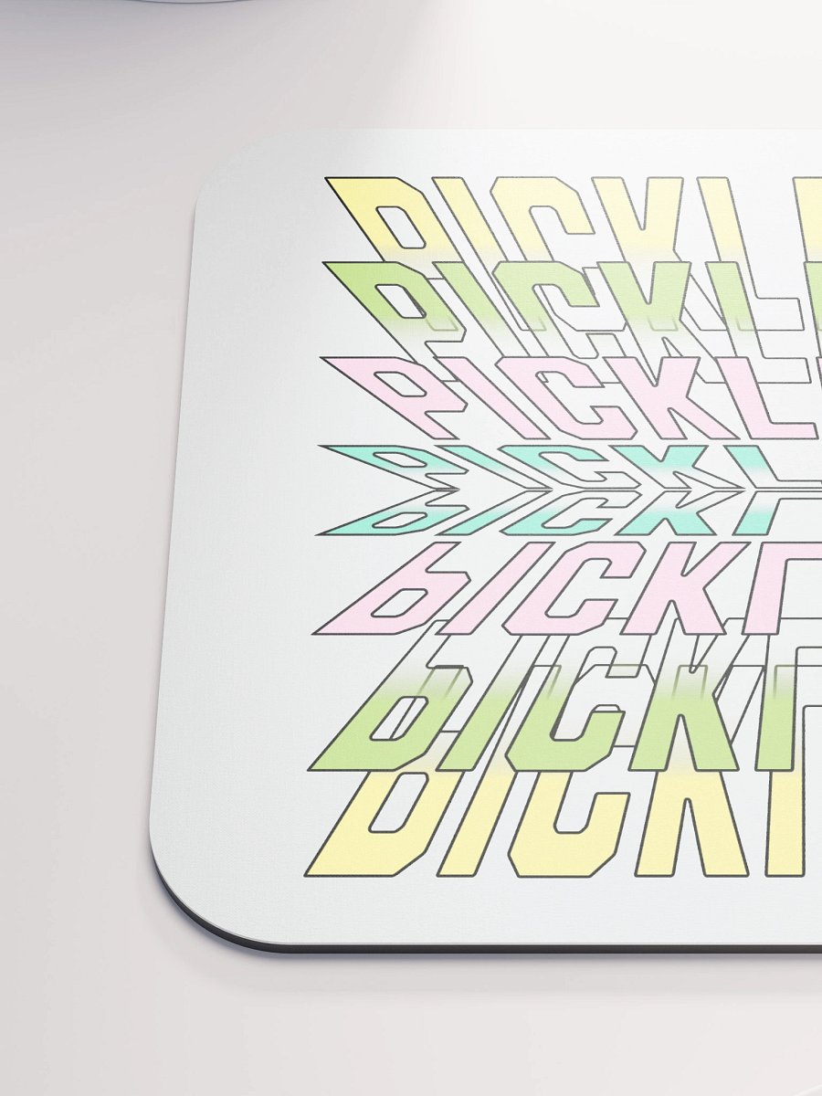 Pickleball Stacked Reflective Mirage Mouse Pad product image (6)