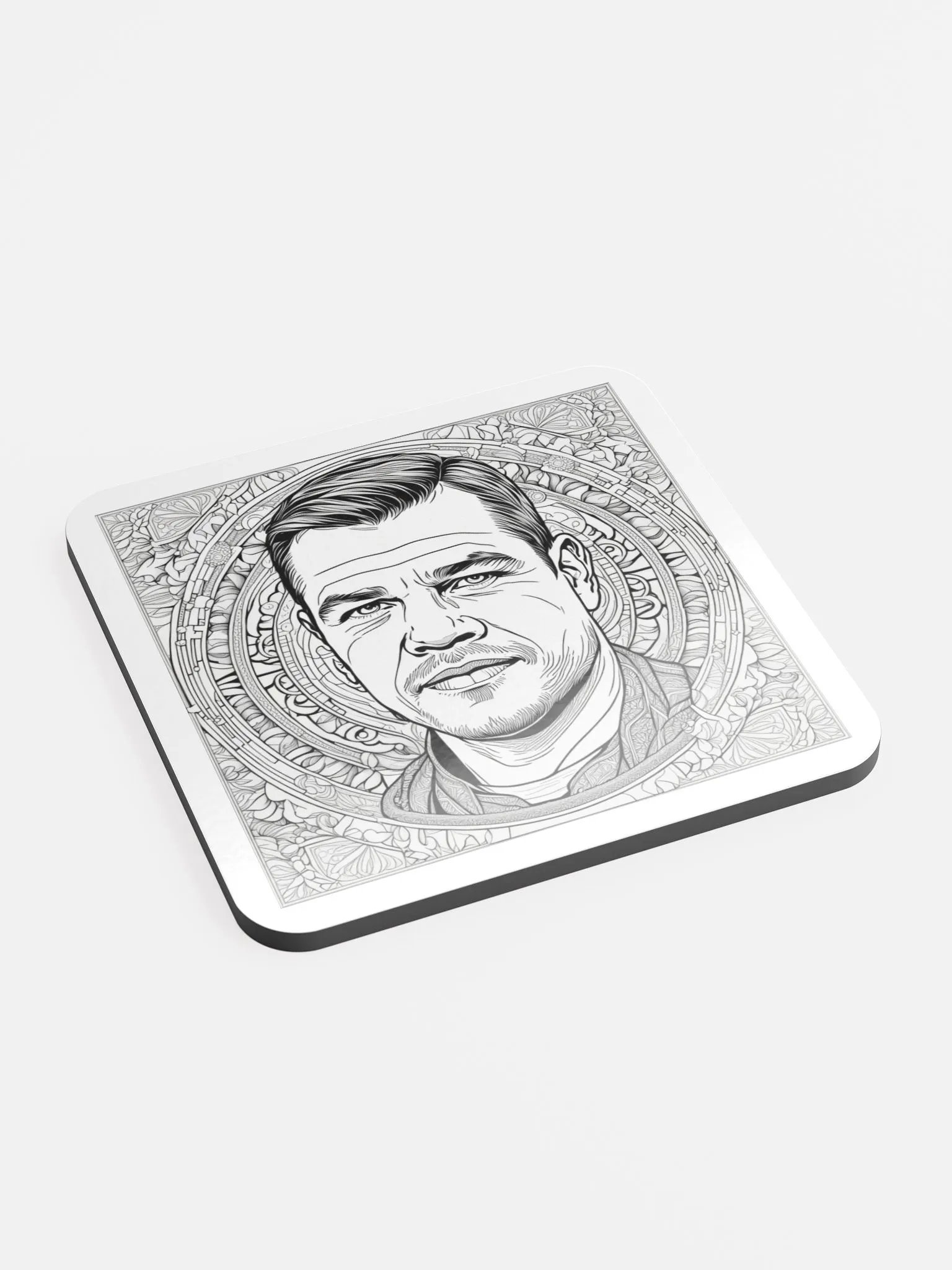 Eco Chic: Illustrated Cork Coaster product image (2)