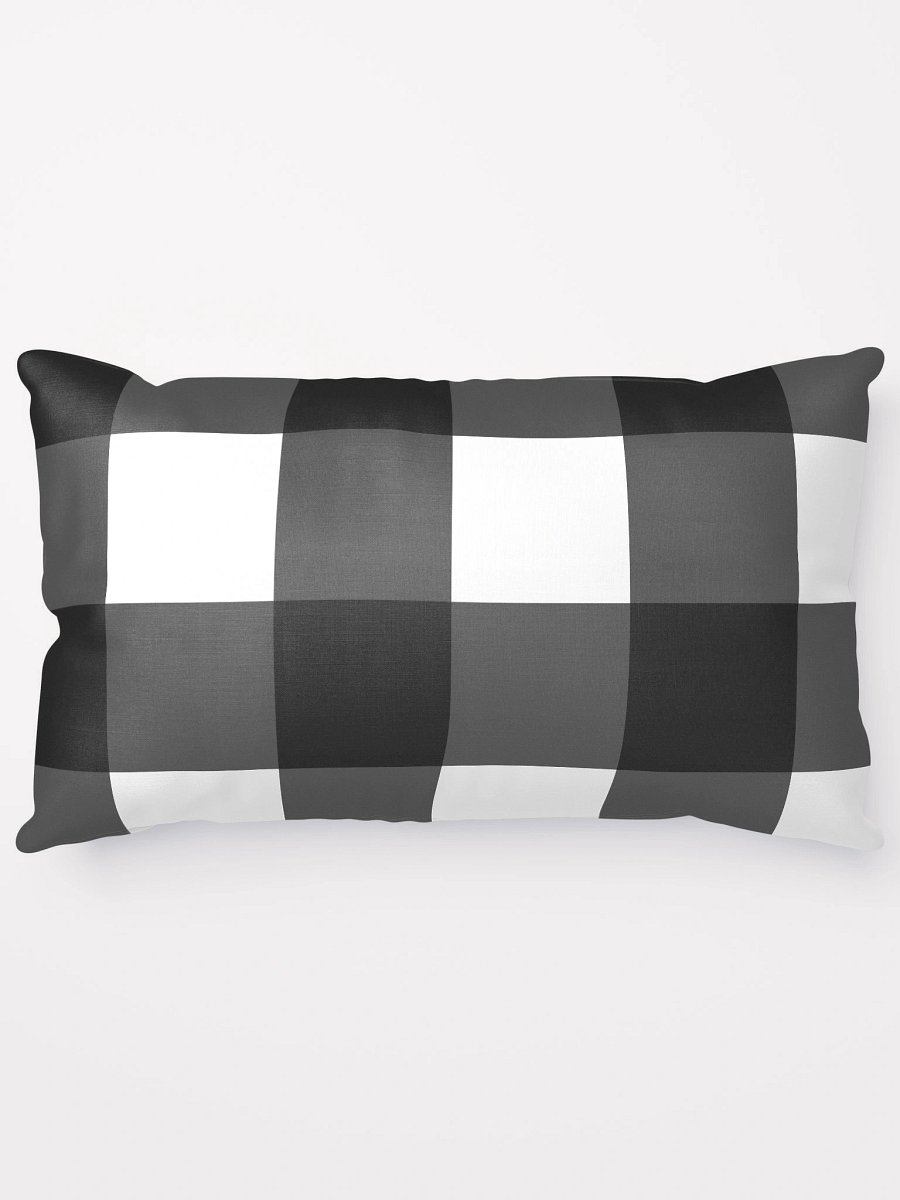 Monochrome Checkerboard Dream Pillow product image (14)