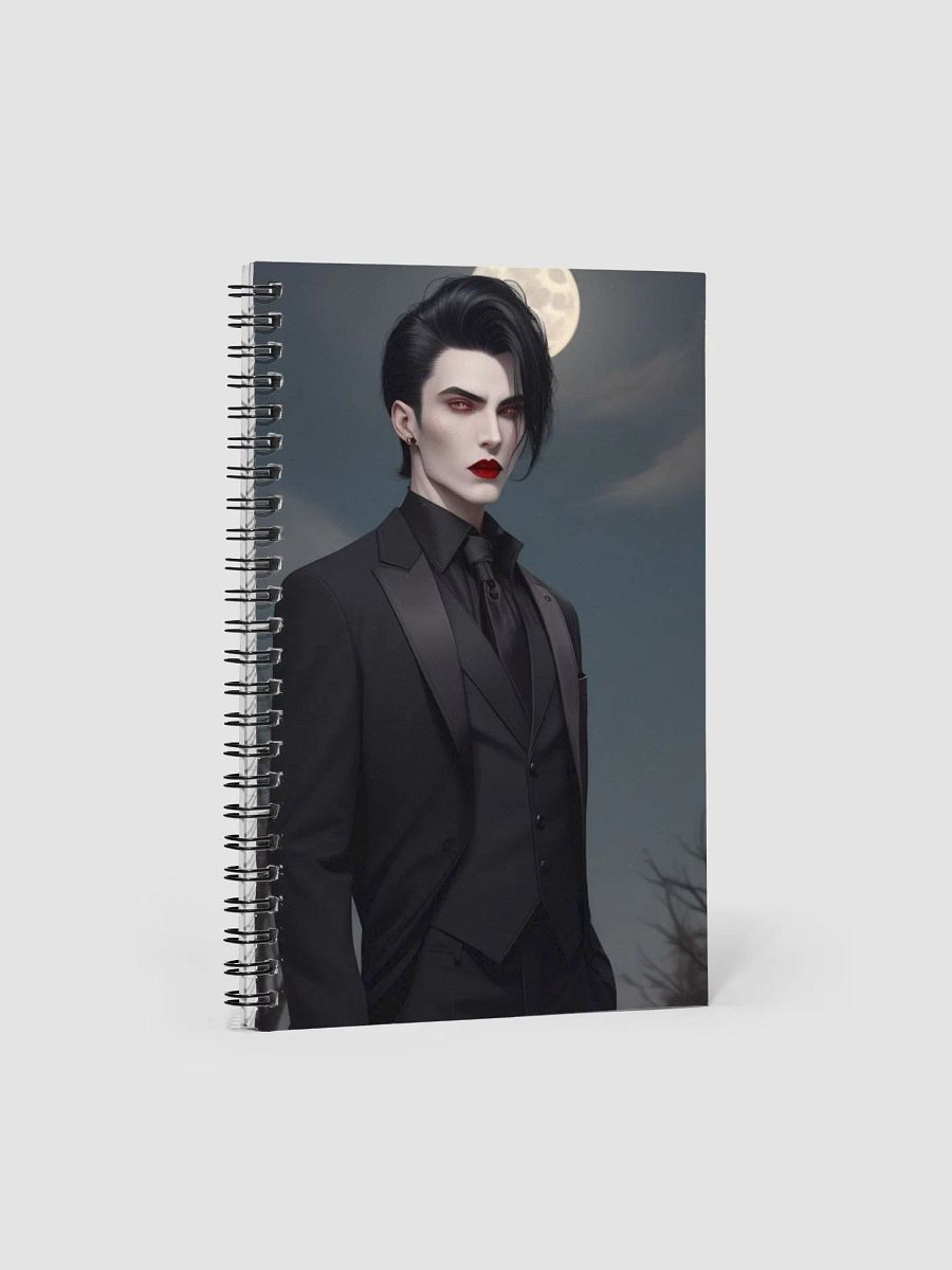 Male Vampire V.2 Spiral Notebook product image (1)