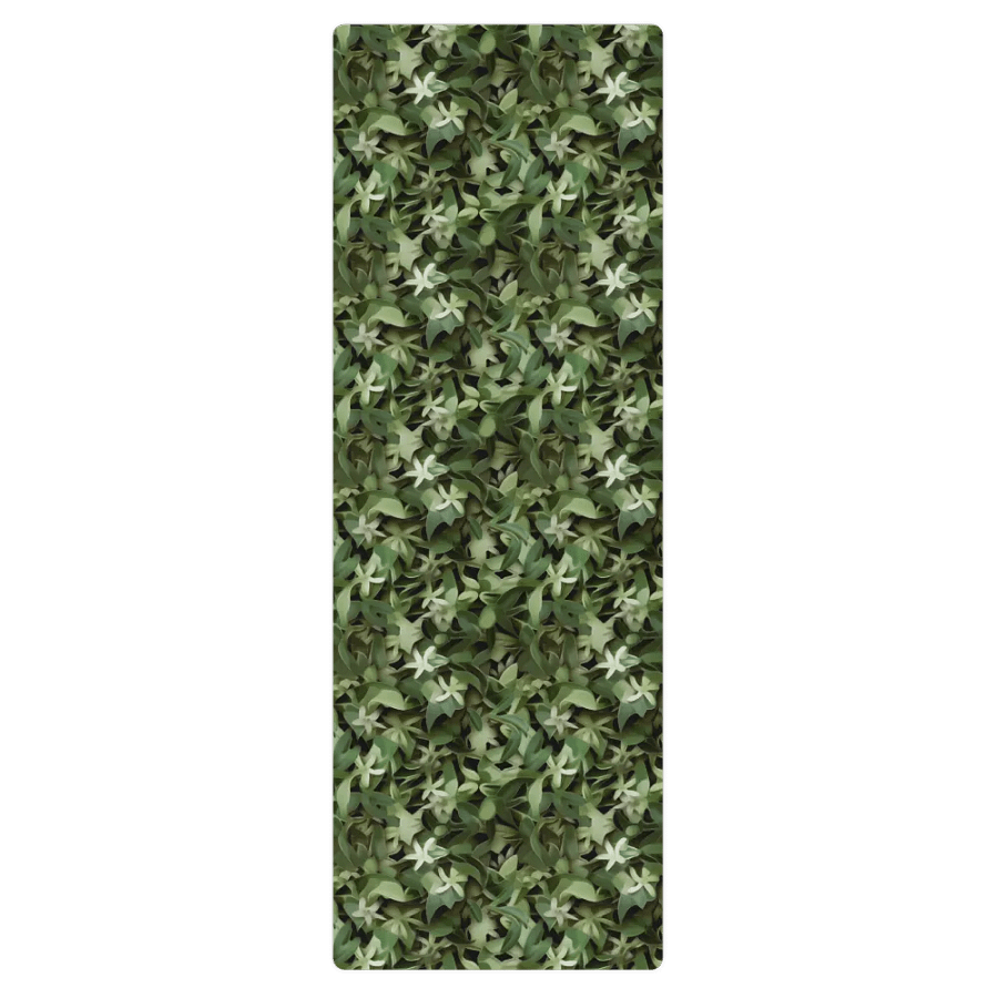 YOGA MAT DARK GREEN CAMO PATTERN product image (3)