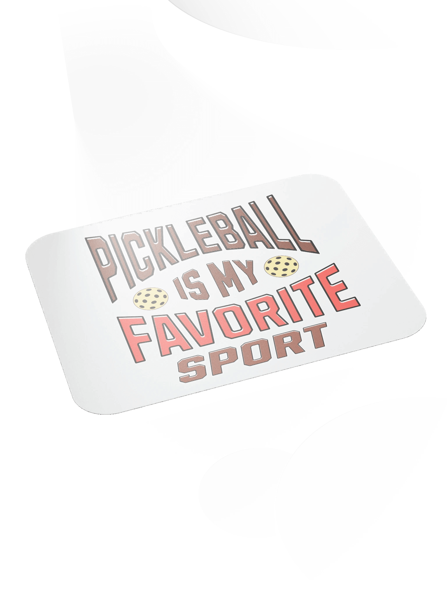 Pickleball Is My Favorite Sport Passion Mouse Pad product image (4)