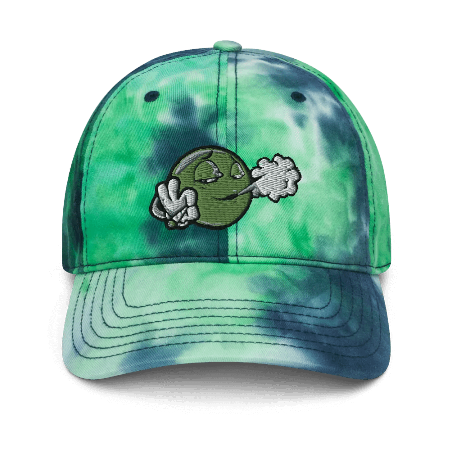 Groovy Green Smoker Dad Hat product image (1)