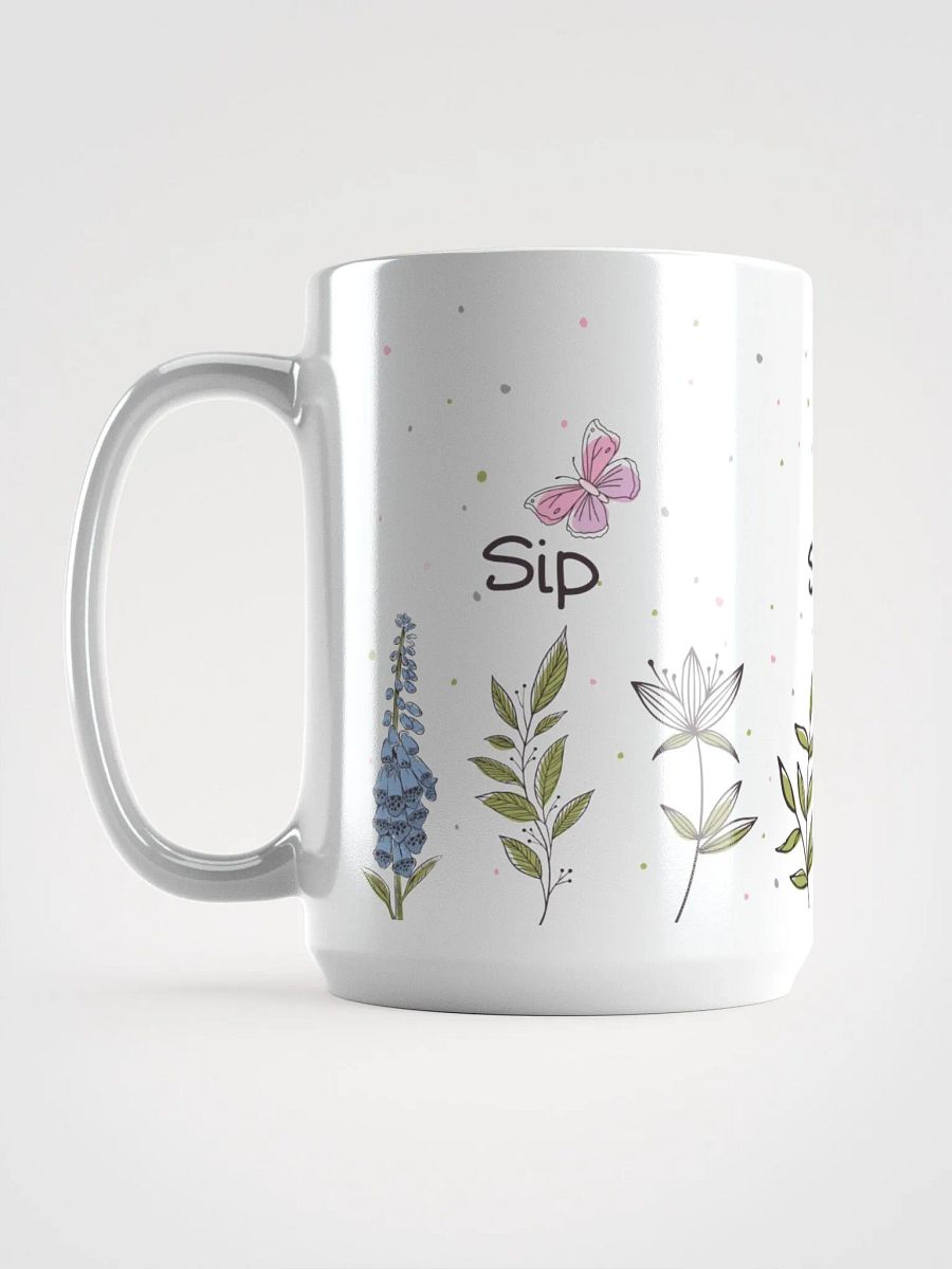 Whimsical Sip, Smile, & Bloom Mug 🌸 product image (6)