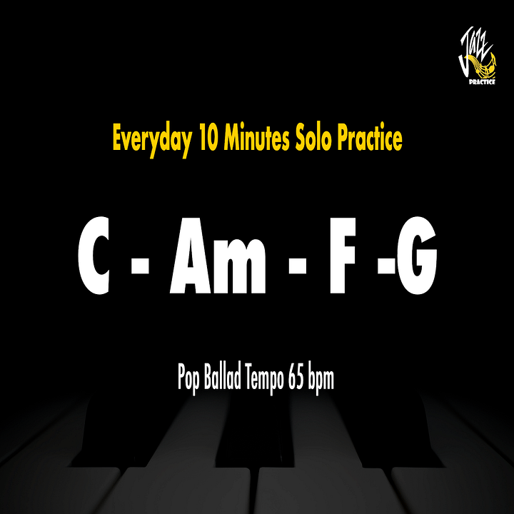 C Am F G (C Major Key) - Everyday 10 minutes Practice Backing Track product image (1)