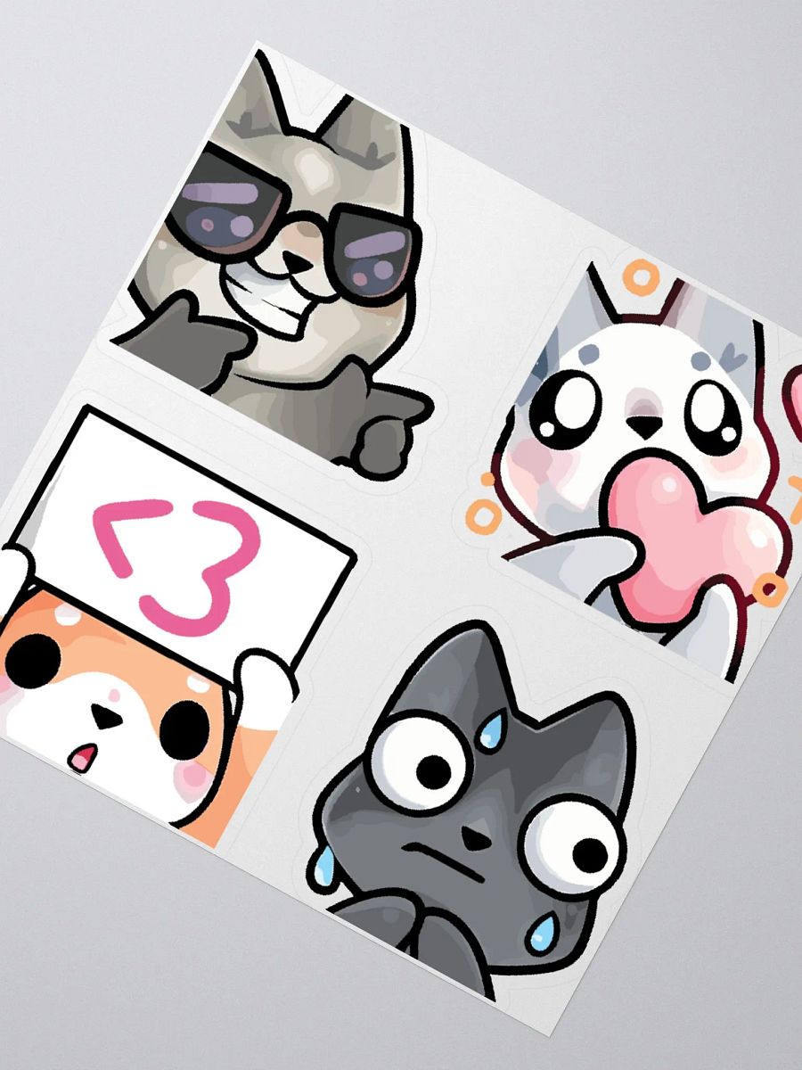 Emote Sticker Set #2 product image (1)