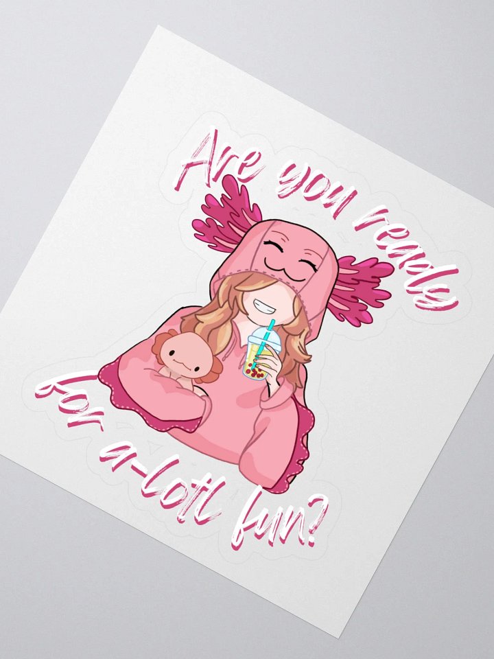 A-lotl Fun Sticker product image (2)