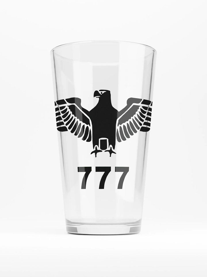 BLACK ADLER BEER GLASS product image (1)