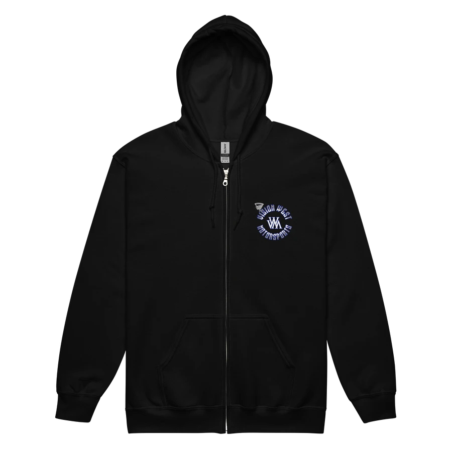 Stormin Ron Norman #9 VWM Logo Full Zip Hoodie front logo/full back print product image (3)