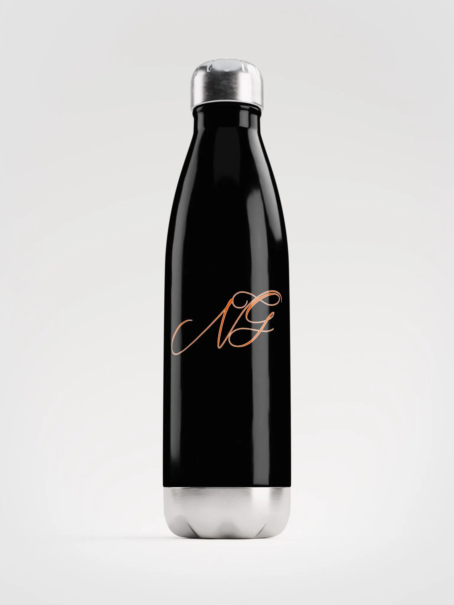 Stainless Steel Ng text bottle product image (2)
